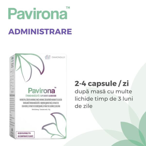 Pavirona Supliment pentru susținerea imunității și în infecțiile virale - imagine 5